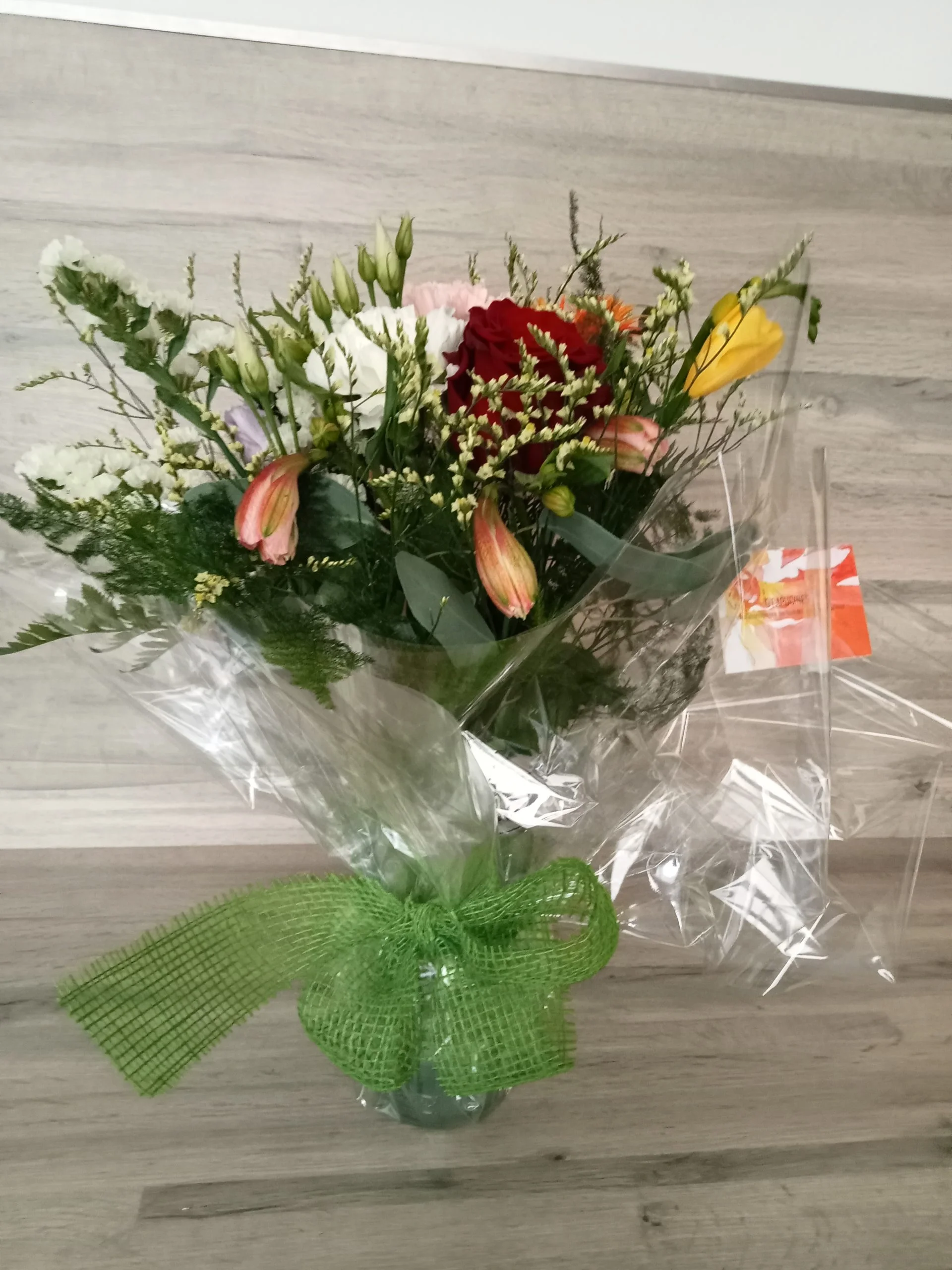 Bouquet Remerciements, par O'Capucines, fleuriste à Quimper