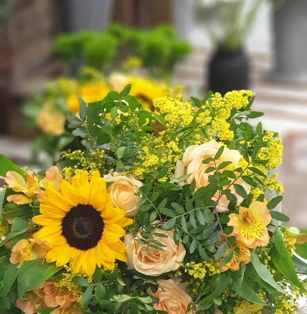 Bouquet de Pâques, par Fleurs Baccara, fleuriste à Dour