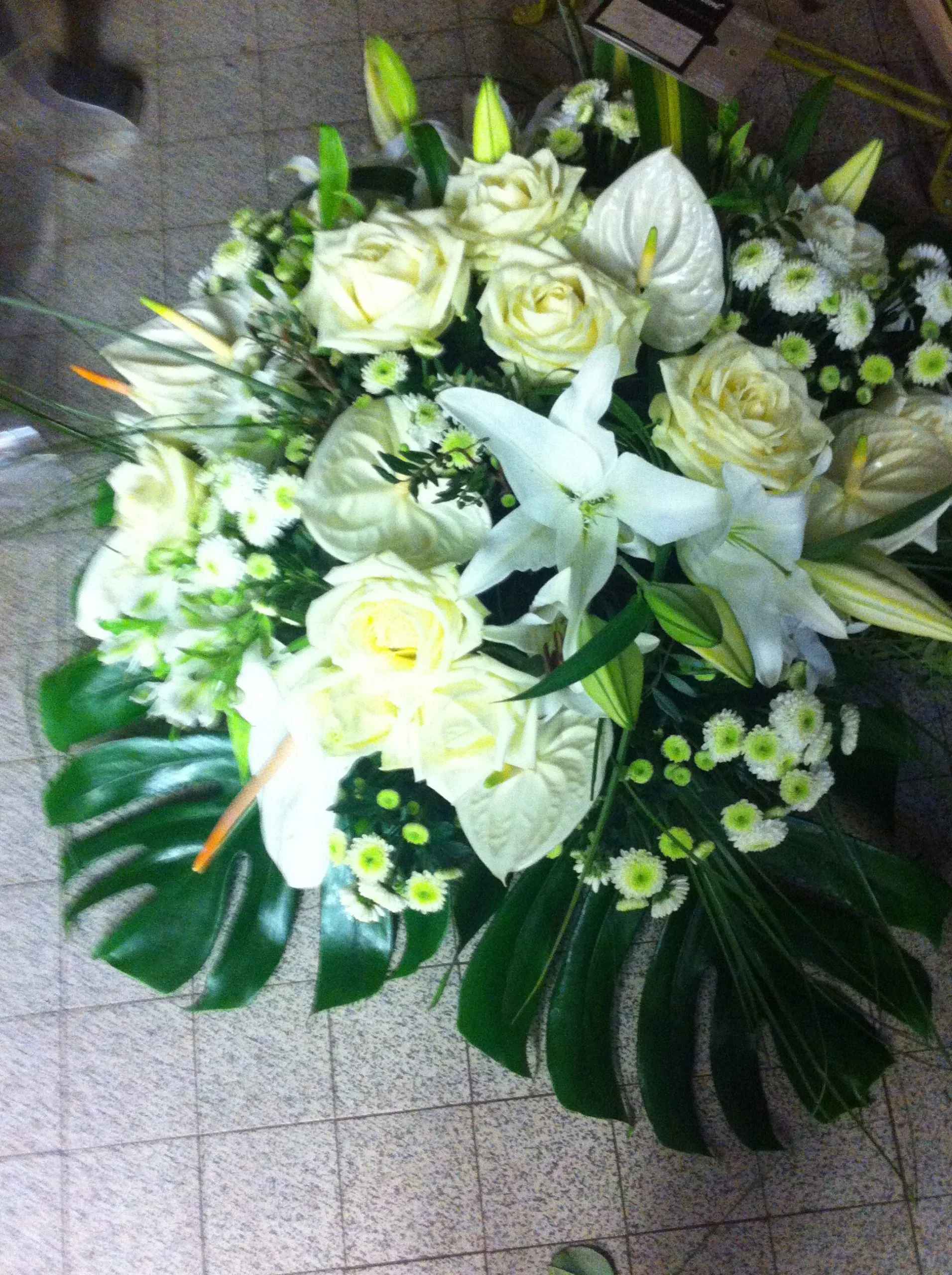 Bouquet Mariage, par L'Enchantement, fleuriste à Lyon