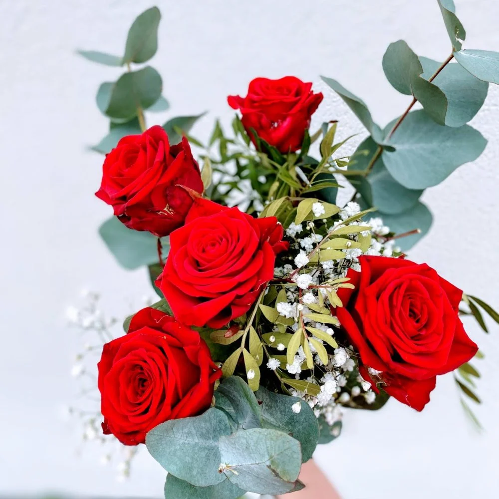 Bouquet de Roses rouges, par Le Jardin de Jade by Fanny, fleuriste à Aimargues