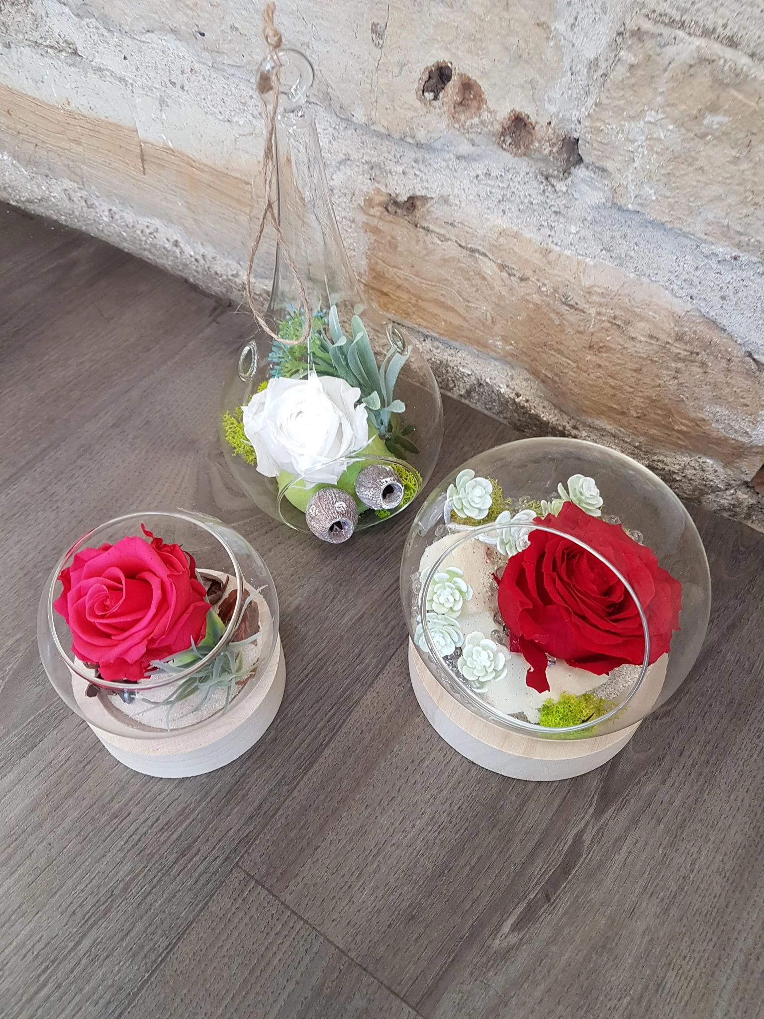 Rose éternelle, par Passionnement, fleuriste à Carmaux
