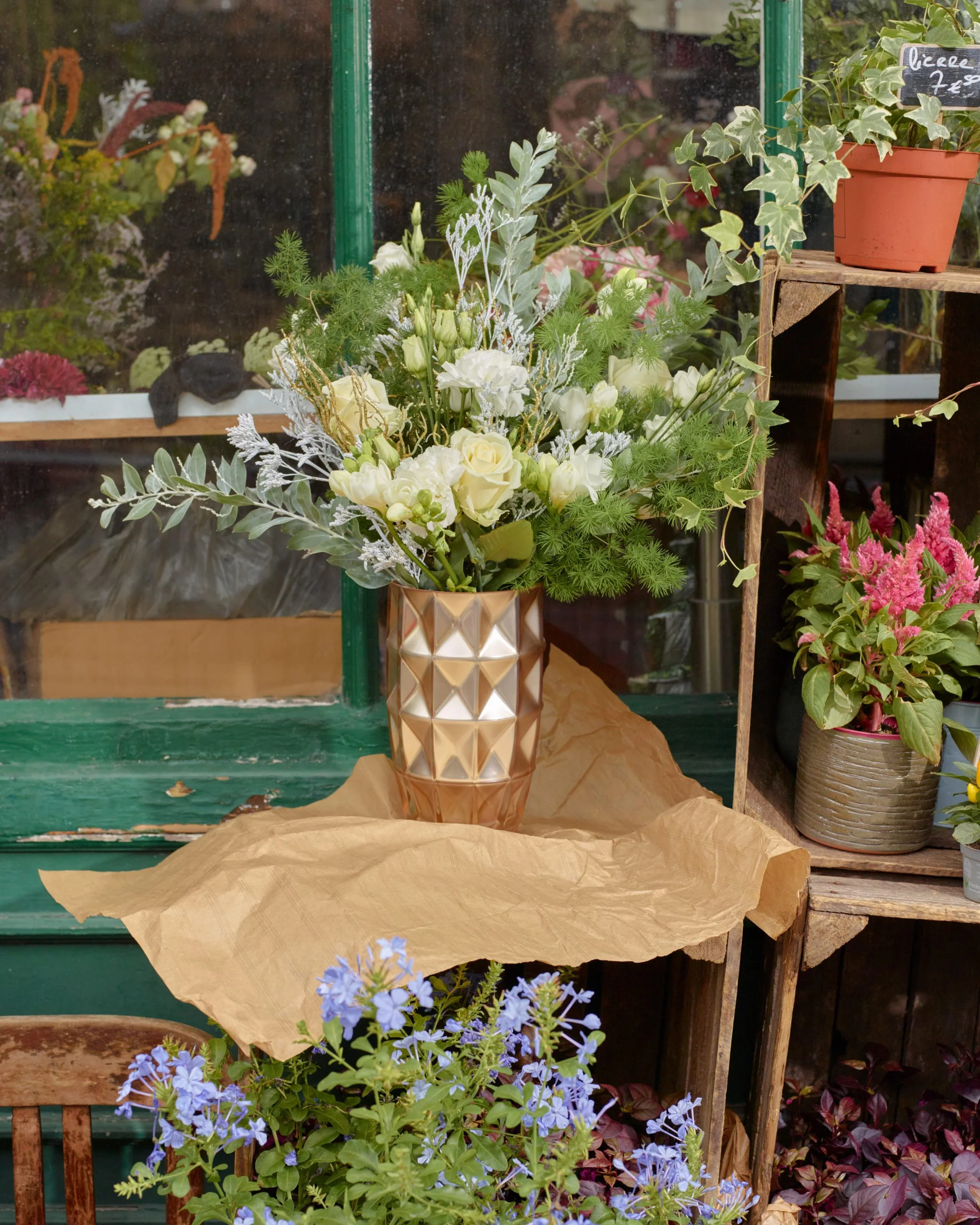 Bouquet Nouvel An, par Fleur O Méditerranée Mallemort, fleuriste à Mallemort