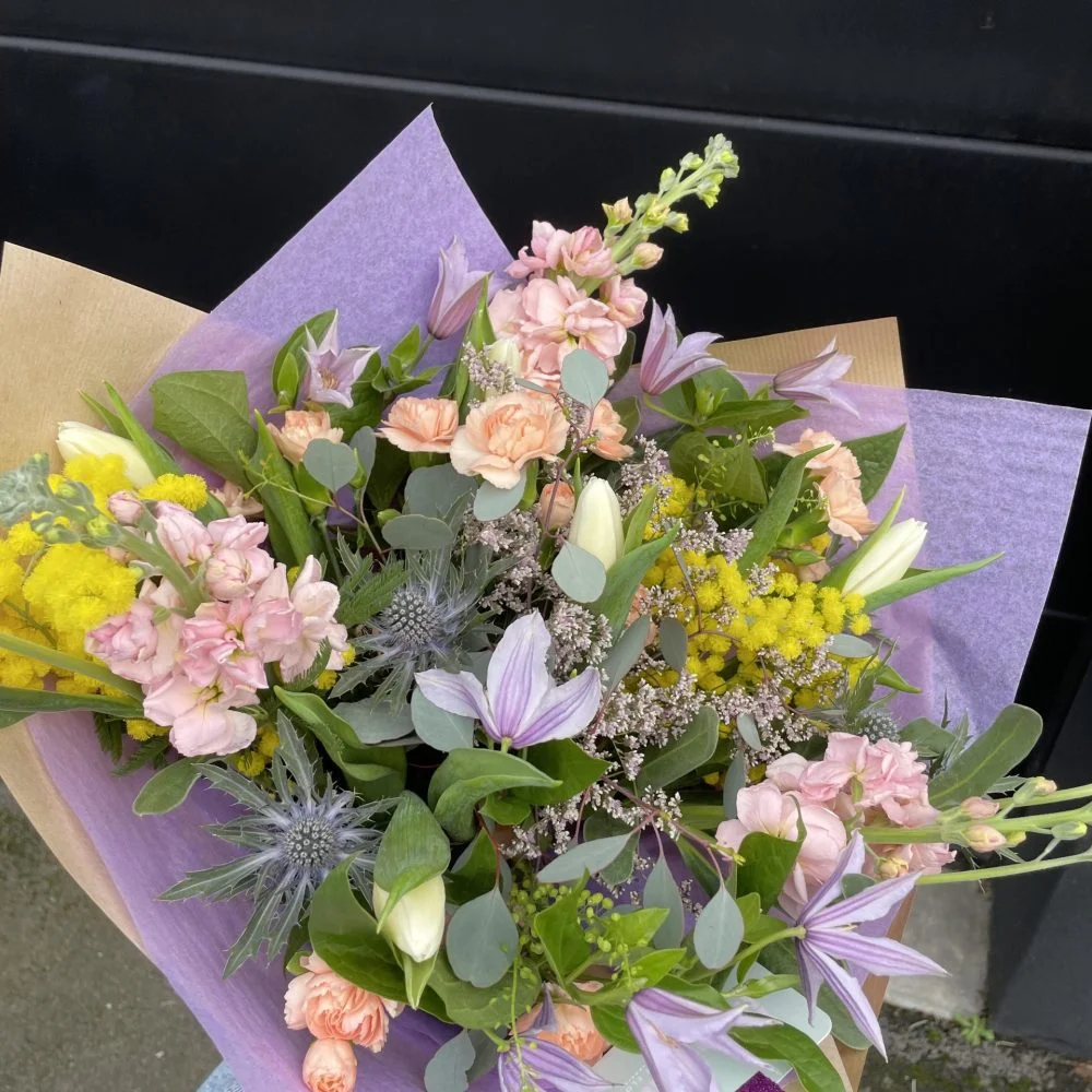 Bouquet Naissance, par Les Imparfaites, fleuriste à Cesson-Sévigné