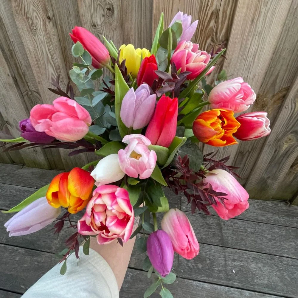 Bouquet de Tulipes, par Le Jardin de O'hara, fleuriste à Pontoise
