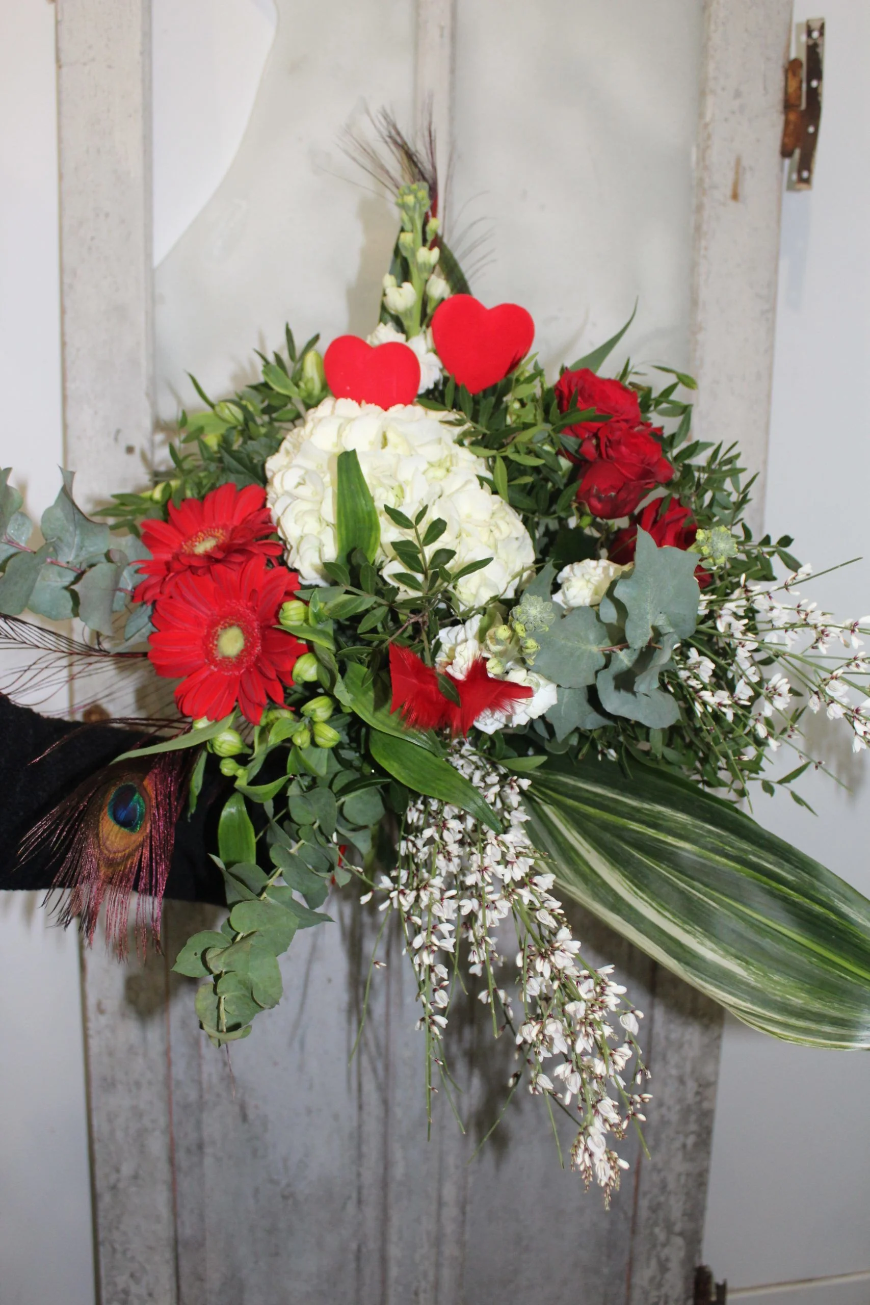 Bouquet Amour, par Mary Flor, fleuriste à Comines