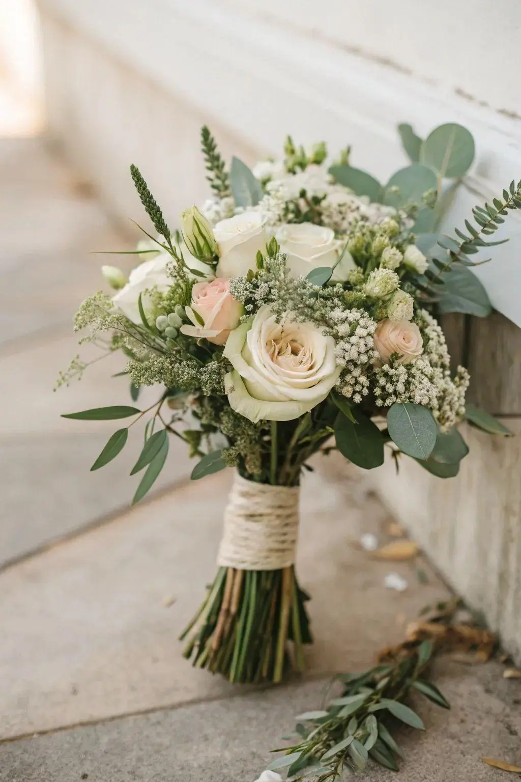 bouquet mariage lune blanche, par Les fleurs de Célony, fleuriste à Aix-en-Provence