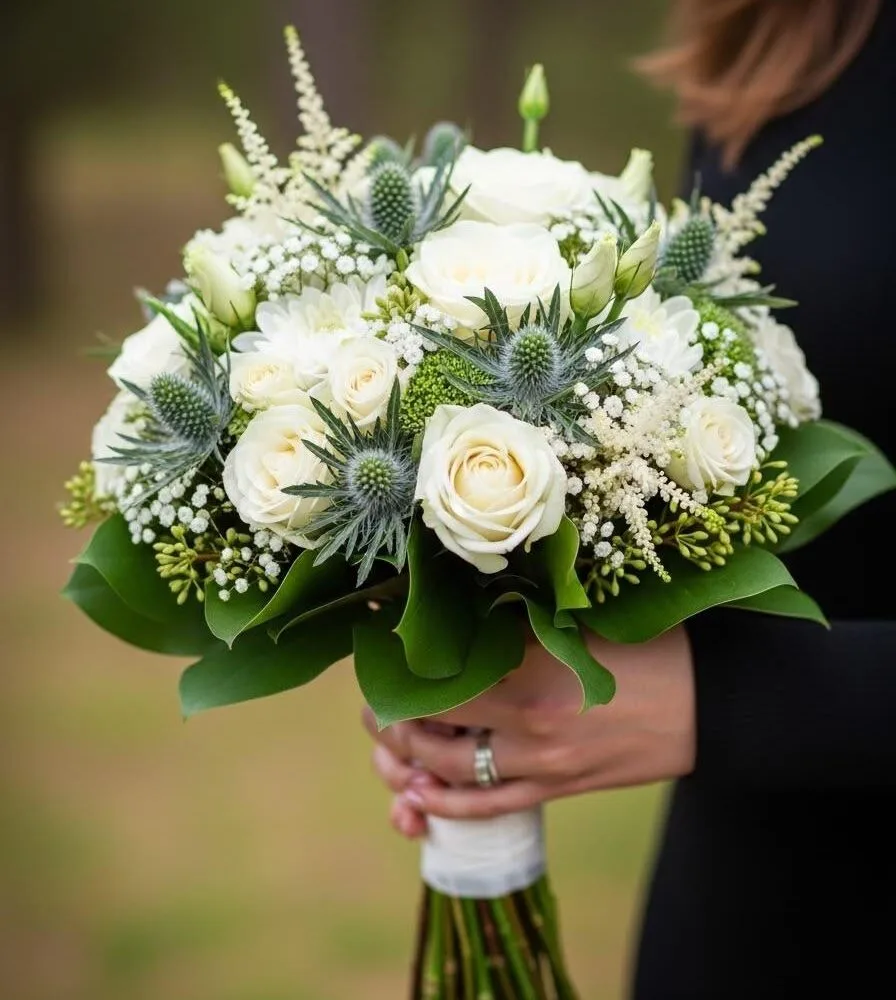 Bouquet mariage charmant, par Les fleurs de Célony, fleuriste à Aix-en-Provence
