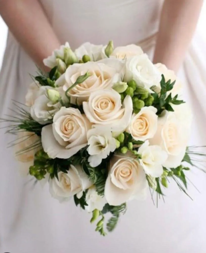 Bouquet mariage nude, par Les fleurs de Célony, fleuriste à Aix-en-Provence
