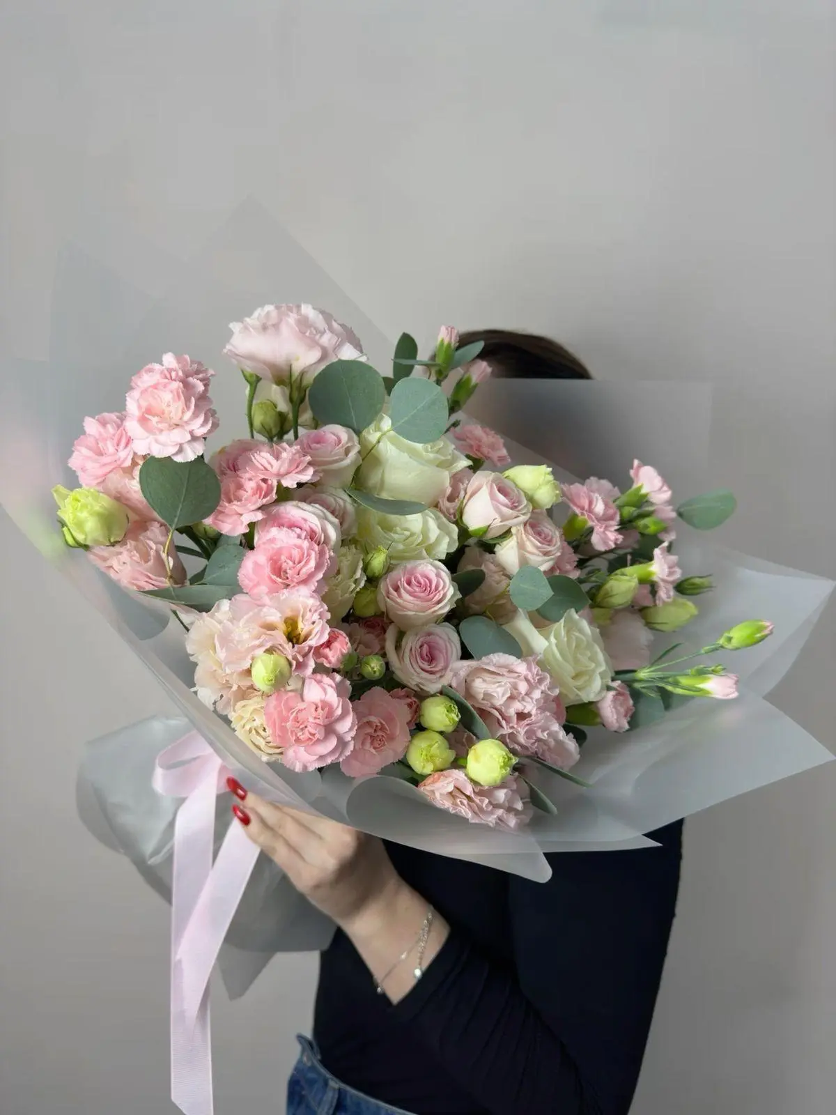 bouquet pastel, par Les fleurs de Célony, fleuriste à Aix-en-Provence