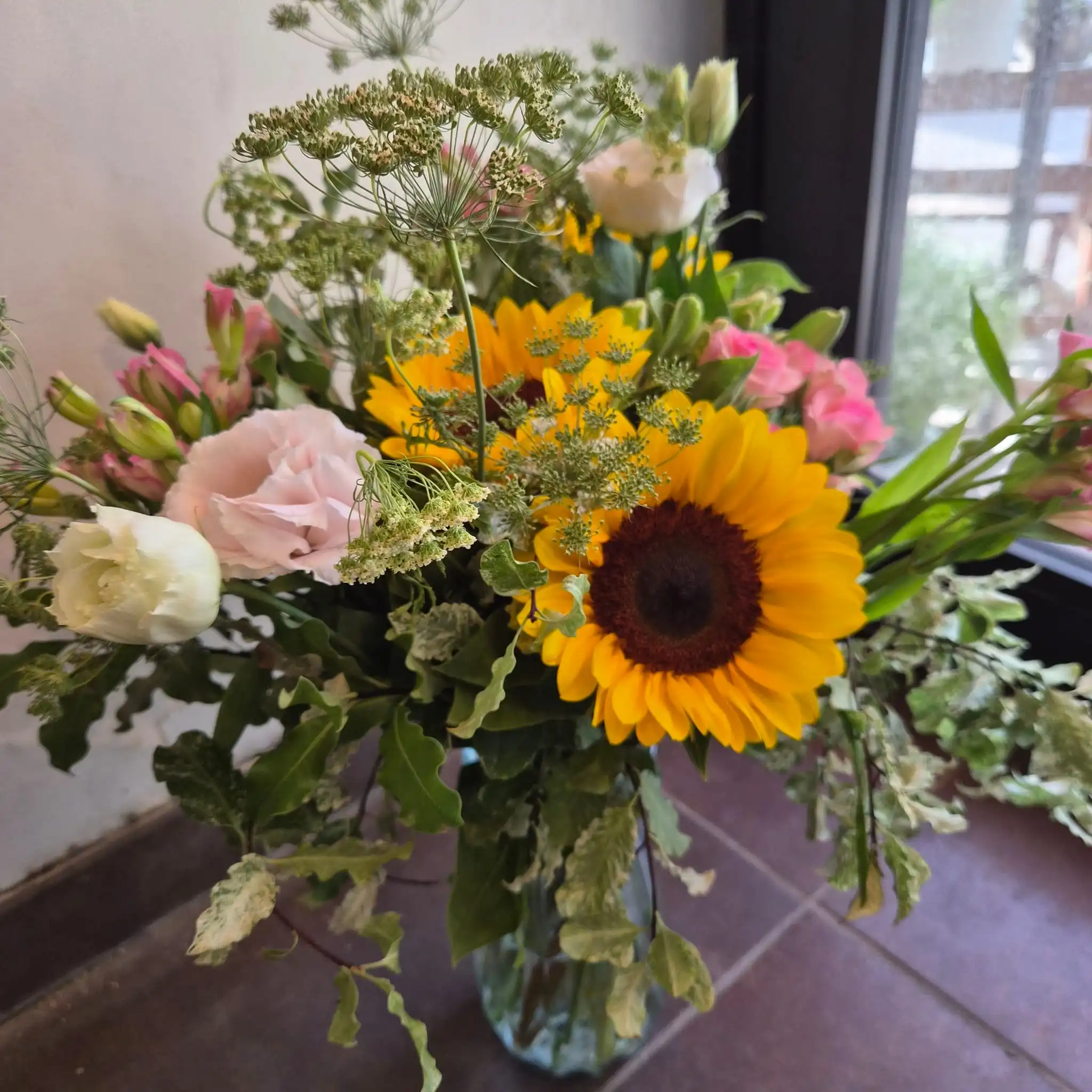Bouquet Vitaminé, par Les fleurs d'Elyonie, fleuriste à Nice