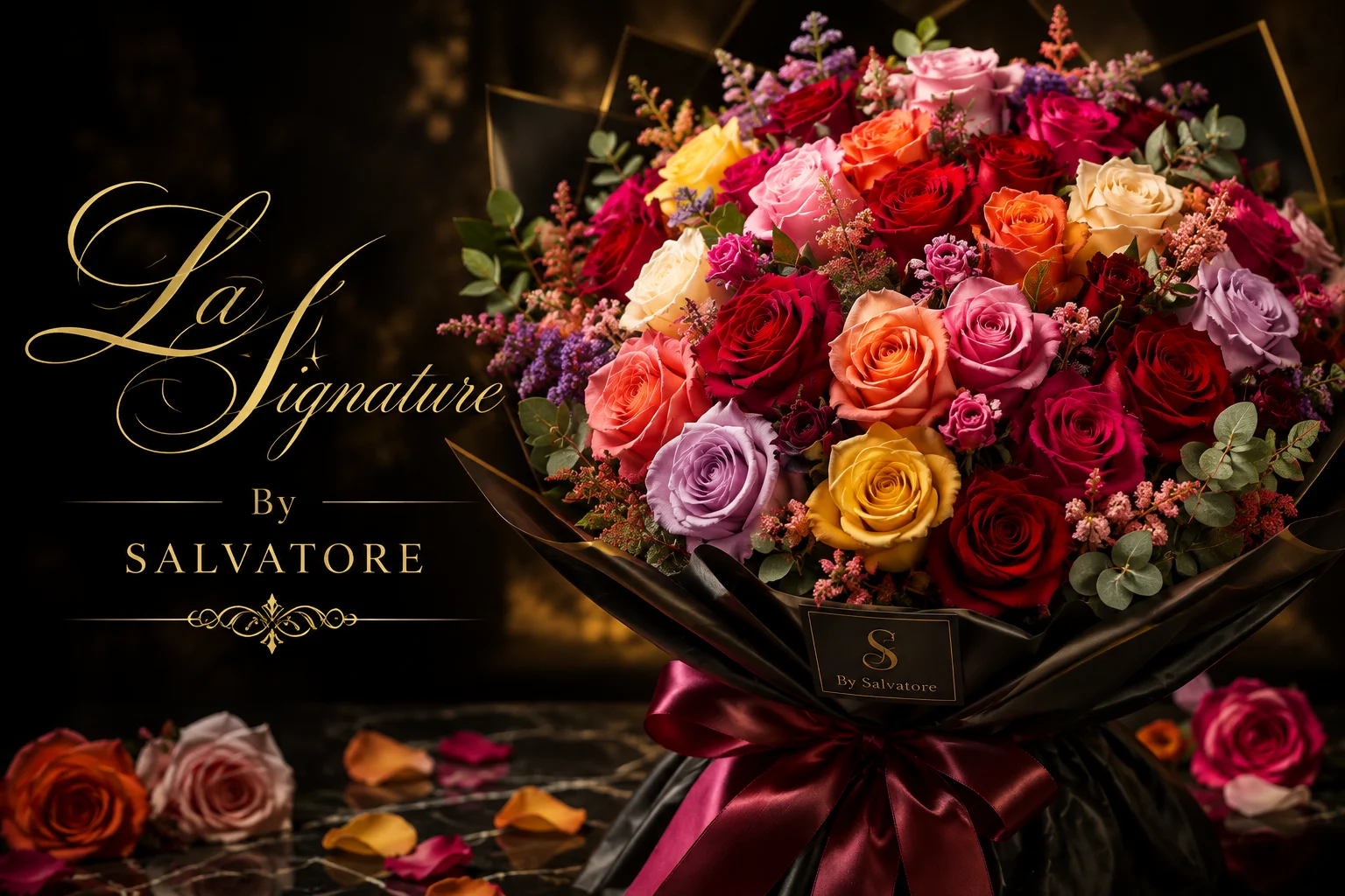 Un rayon de soleil à offrir, par La Signature Flowers, fleuriste à Anderlecht