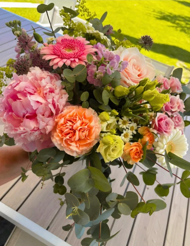 🌼 Bouquet Éclat → coloré, lumineux, équilibré, by Lily Bloom by Mely, florist in Flémalle-Haute