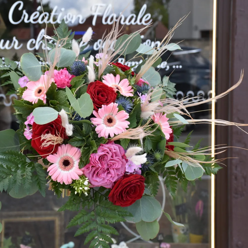 Bouquet d'Anniversaire, par Fleurs de Lune, fleuriste à Saint-Parres-aux-Tertres