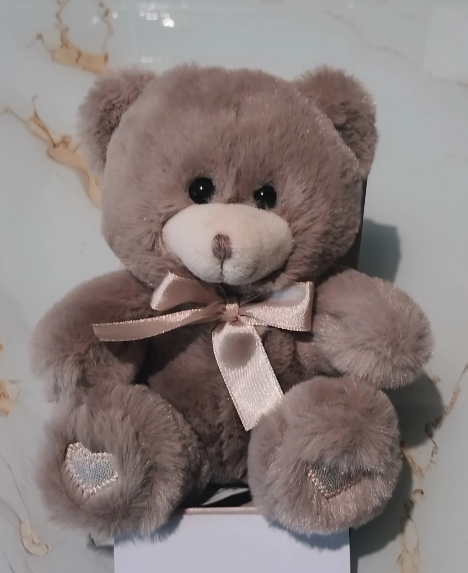 Ours peluche, par Fleurs de Lune, fleuriste à Saint-Parres-aux-Tertres