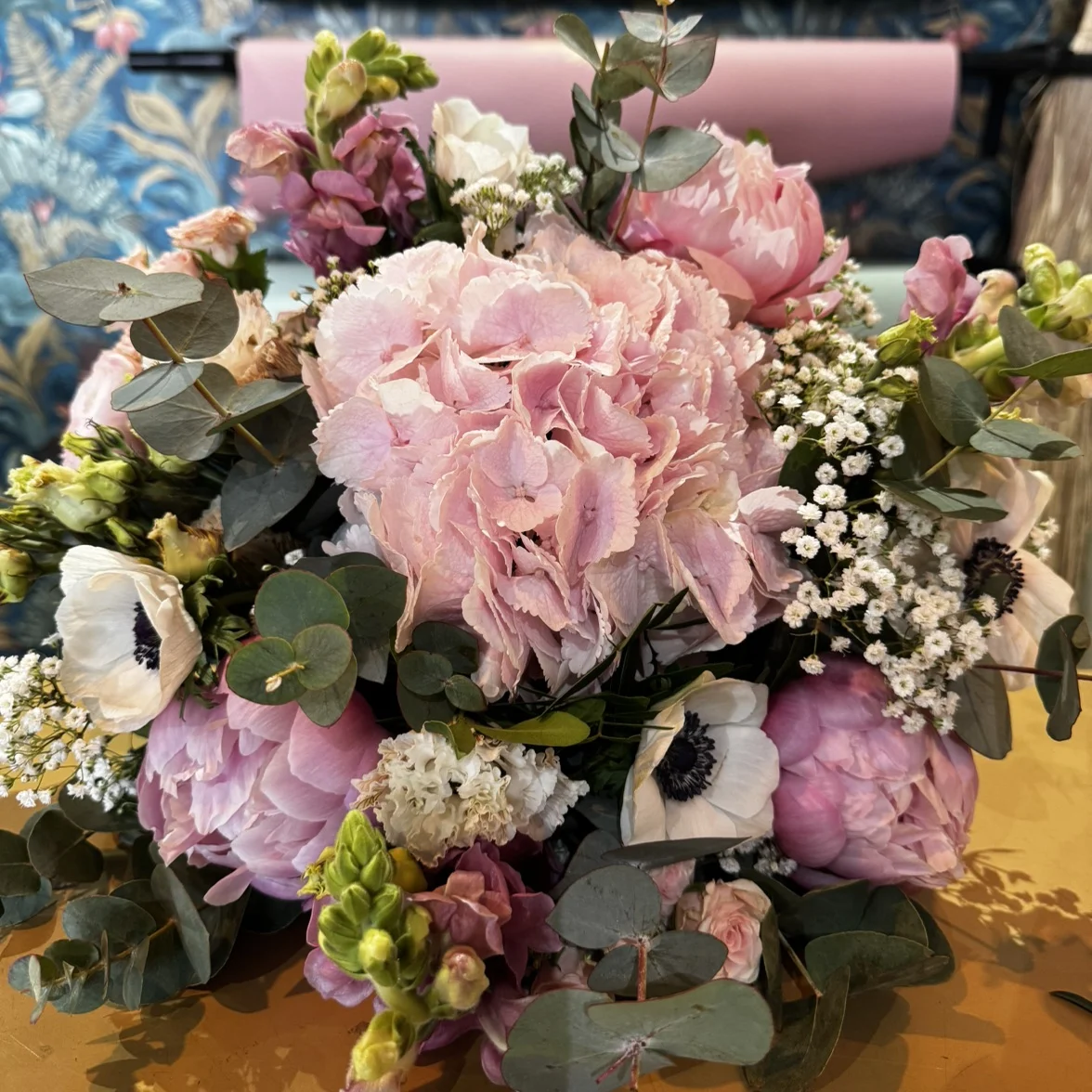 Bouquet Pastel, par Lumière Végétale, fleuriste à Mios
