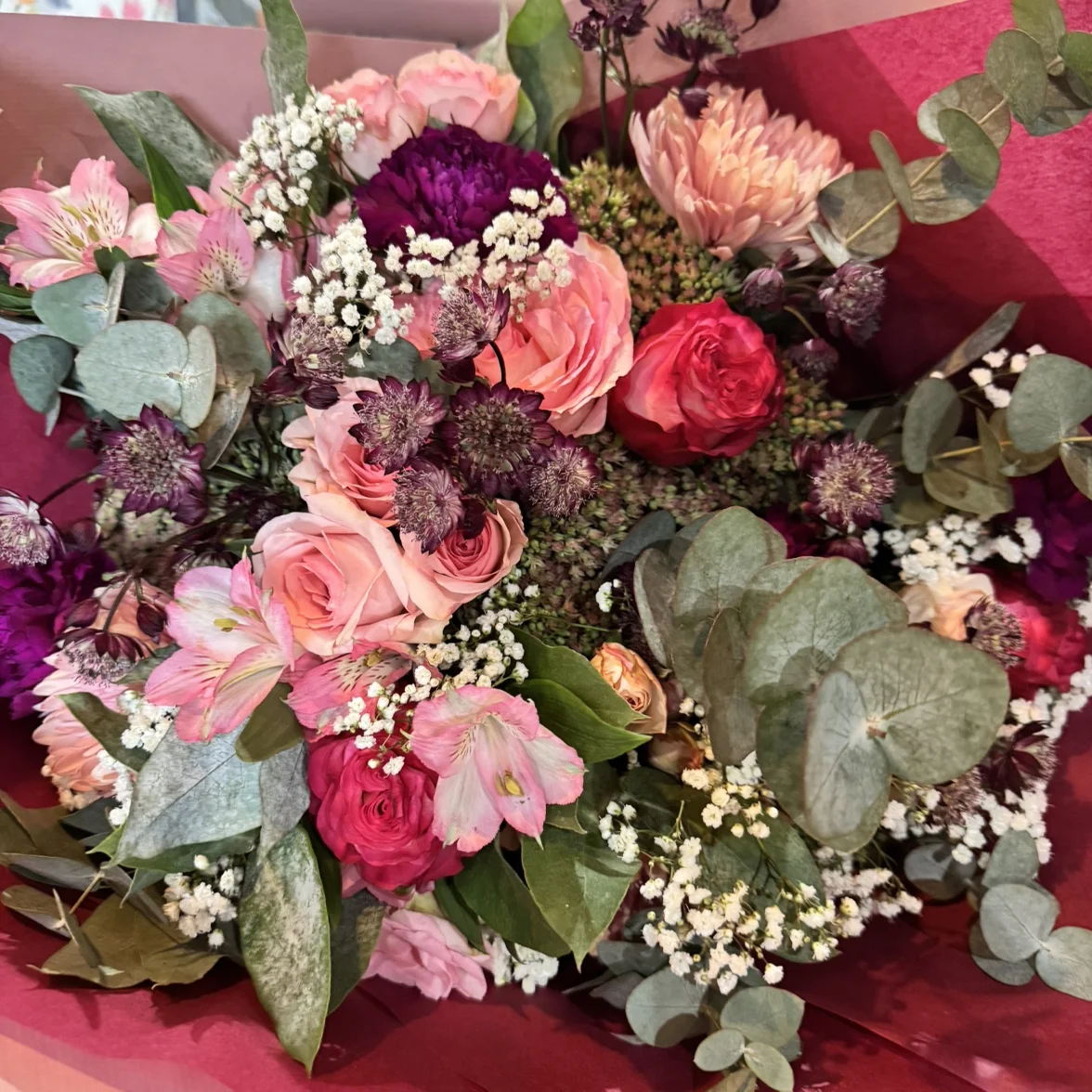 Bouquet du fleuriste, par Lumière Végétale, fleuriste à Mios