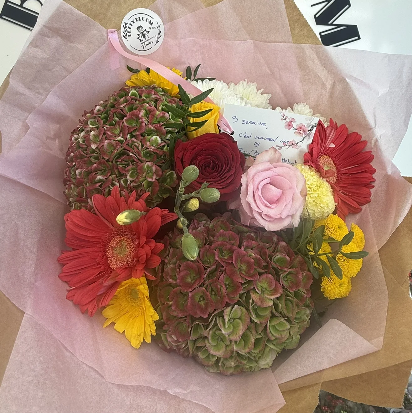 Bouquet de la rentrée, por Betty Bloom Flowers, florista en Schaerbeek
