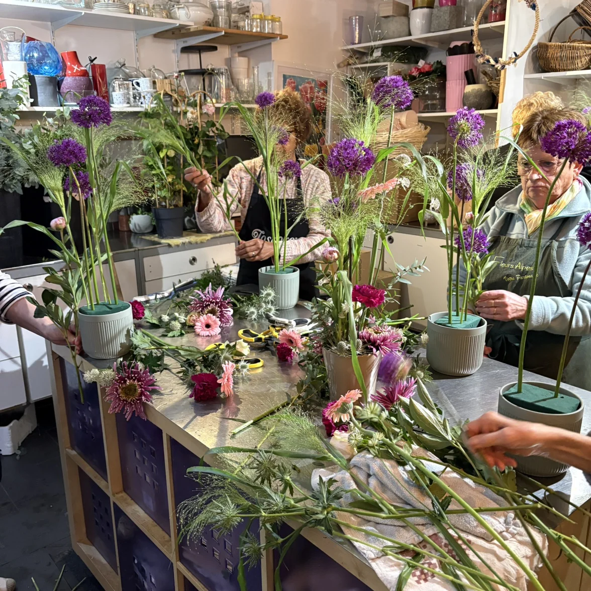 Atelier d’art floral, par La Bohème Epagny Metz-Tessy, fleuriste à Epagny Metz-Tessy
