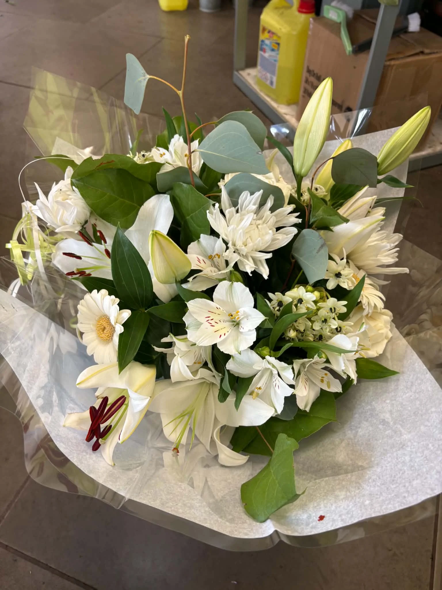 bouquet pure, par Fleurs Frédéric, fleuriste à Farciennes