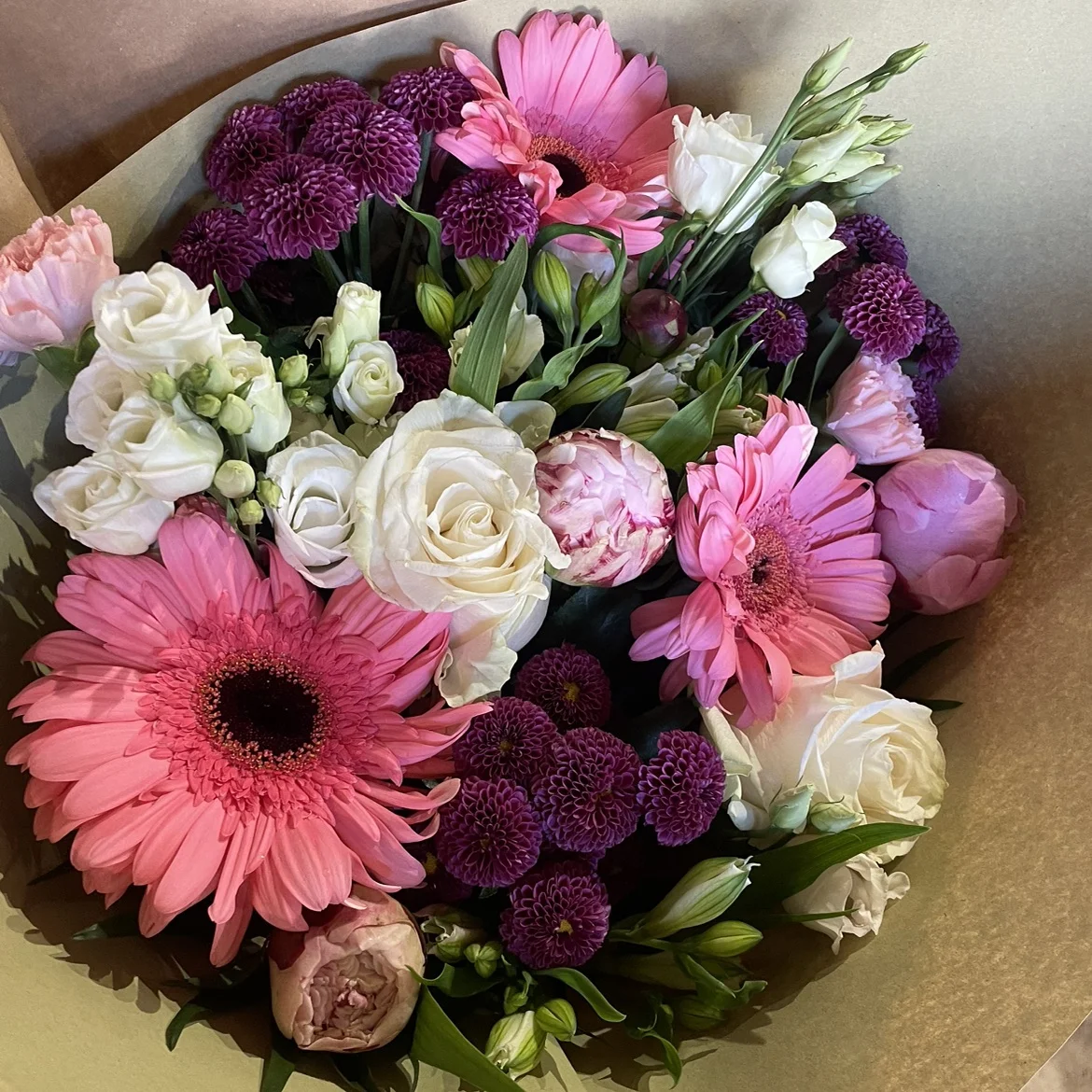 bouquet Méline, par Florilys, fleuriste à La Chaussée-Saint-Victor