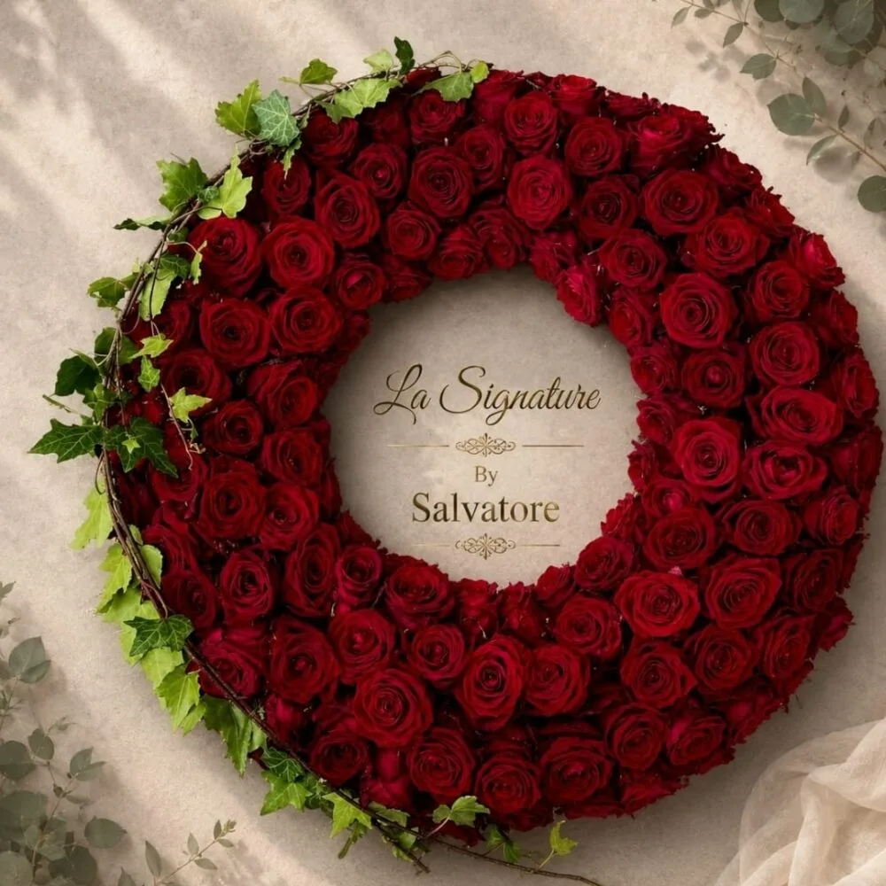 Des compositions, pour un hommage à la hauteur de l’être aimé, par La Signature Flowers, fleuriste à Anderlecht