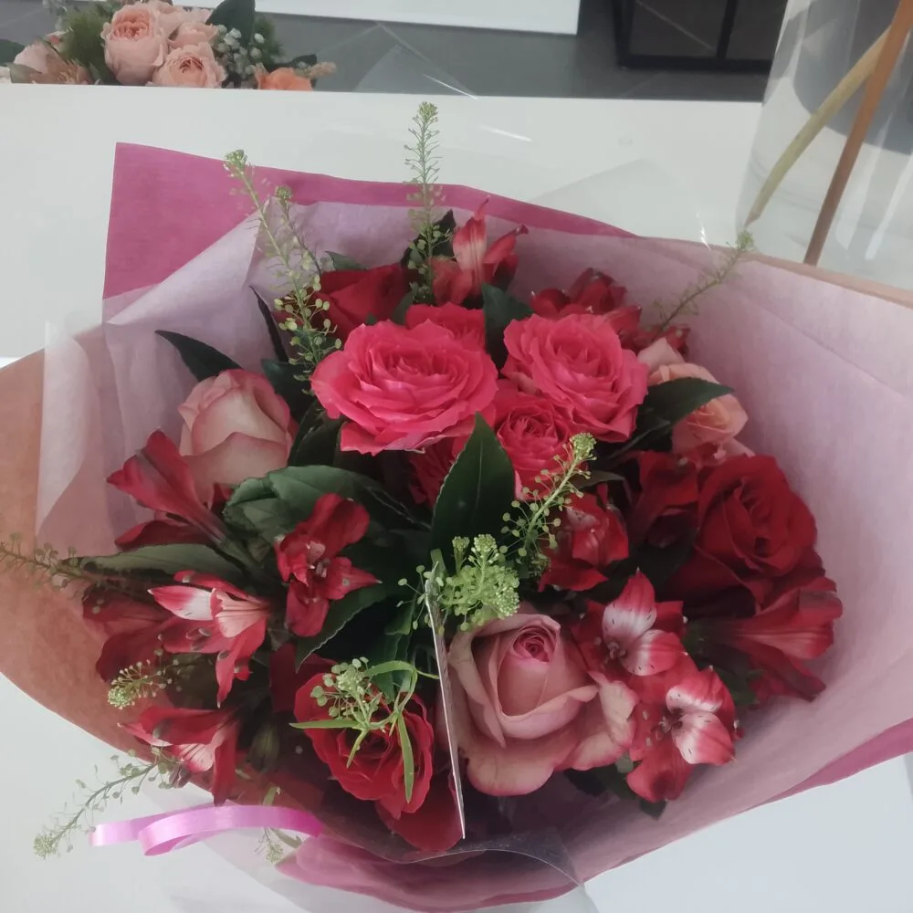 D'amour ou d'amitié, par Arum Flowers, fleuriste à Saint-André