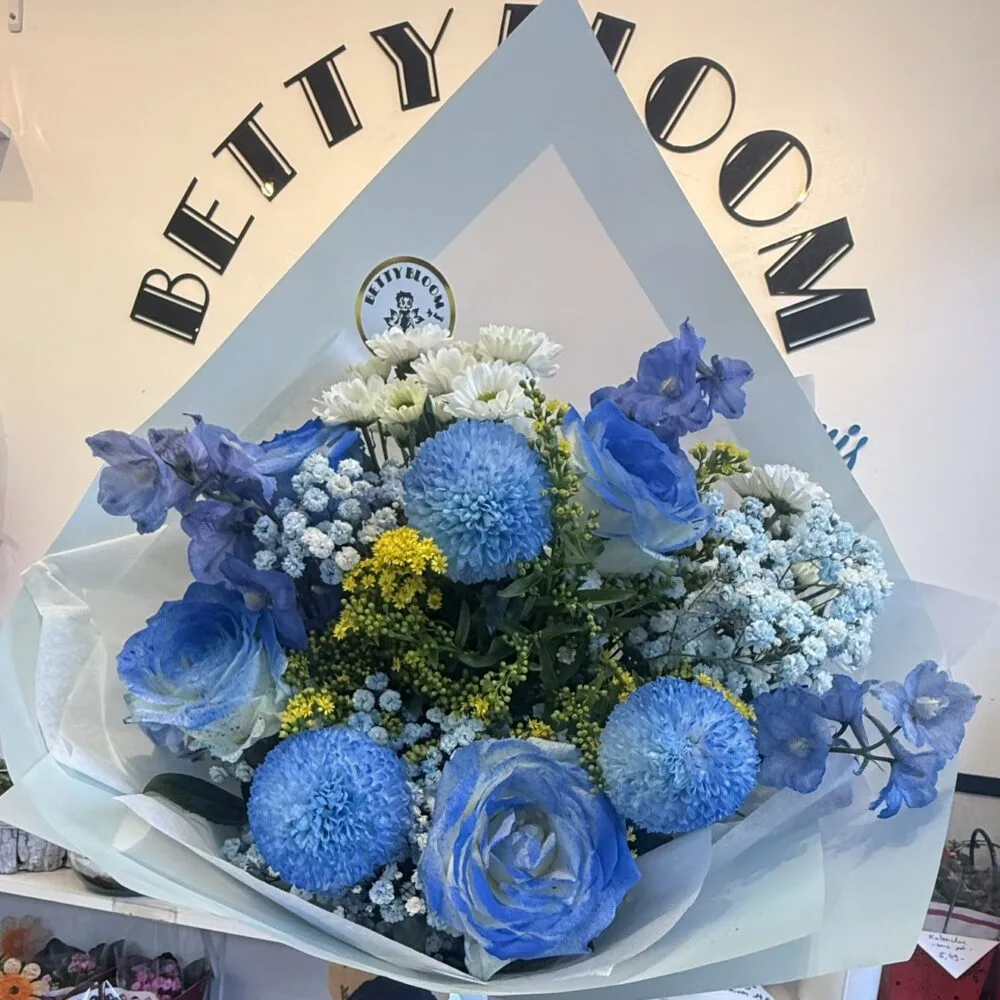 New Born Boy 1, par Betty Bloom Flowers, fleuriste à Schaerbeek