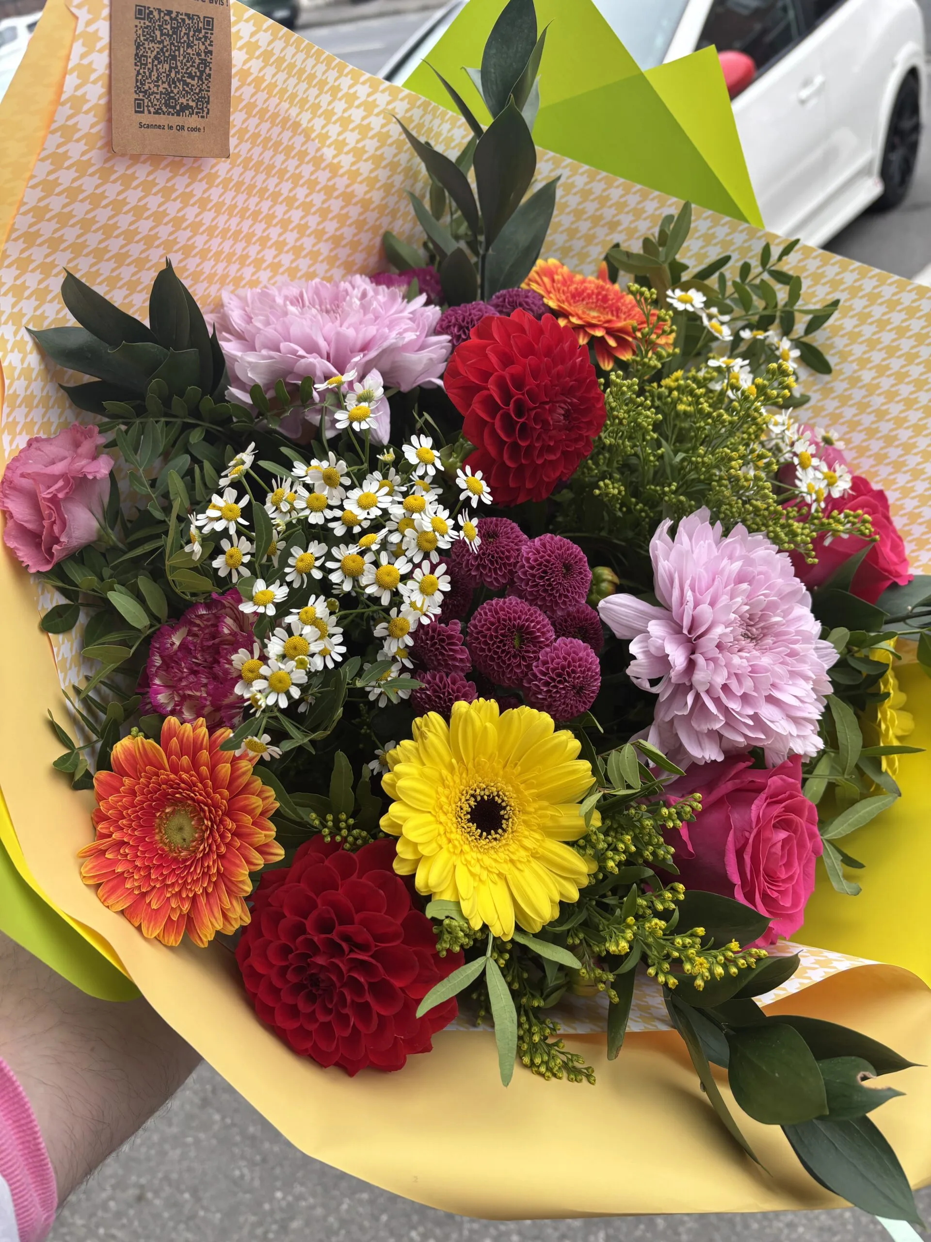 le coloré, par Danser Fleurette, fleuriste à Tergnier